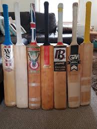 A Collection Of My Cricket Bats In There An Old Gray And Nicolls Crusader Warsop Perfection Superior Big Licks King Old County Cricket Bat Cricket Teams Bat