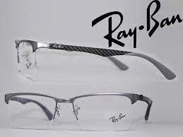 楽天市場 人気モデル rayban メガネフレーム めがね レイバン マットシルバー ナイロール型 ハーフリム 眼鏡 0rx 8411 2714 ブランド メンズ レディース 男性用 女性用 度付き 伊達 老眼鏡 カラー パソコン用pcメガネレンズ交換対応 レンズ交換は6 800円