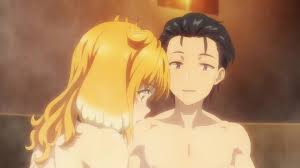 Harem in the Labyrinth of Another World (uncensored) S1E10 - Ecchi Anime -  Blowjob healing