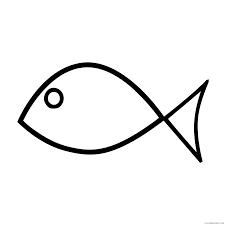 Cute lion free printable address labels templates beautiful butterfly free printable address labels templates: Fish Outline Coloring Pages Dead Fish Co Printable Coloring4free Coloring4free Com