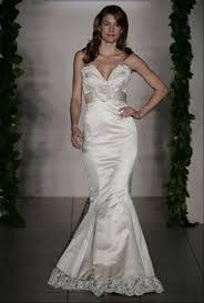 Ivory Silk Satin 9658 Feminine Wedding Dress