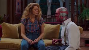 Download wallpaper 1125x2436 wanda vision, scarlet witch, tv shows, hd, 4k, poster images, backgrounds, photos and. Wandavision The Sitcom Influences Of Episode 5 Den Of Geek