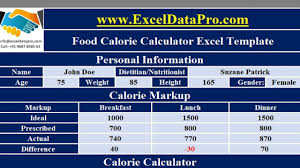 download food calorie calculator with monthly calorie log