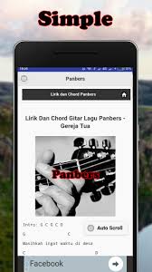 Gallery panbers gereja tua chord. Kunci Gitar Panbers For Android Apk Download