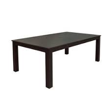 Metal Patio Table With Faux Wood Finish Will Be Adding Some Target Wicker Patio Chairs With It Patio Dining Table Lowes Patio Furniture Round Patio Table