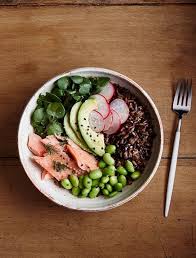 Smoked Trout Wild Rice And Edamame Bowl The Design Files Australia S Most Popular Design Blog Smoked Trout Food Healthy