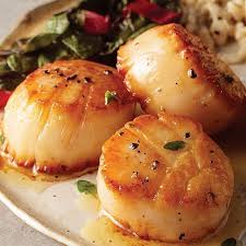 Upgrade Your Next Surf And Turf Meal With These Colossal Scallops These U8 Size Scallops Pair Perfectly Wi Surf And Turf Easy Seafood Recipes How To Cook Fish
