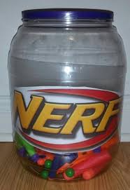 Then you use those tubes to hold a ball that is worth so many points. Nerf Storage Ideas A Girl And A Glue Gun