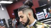 Braids Man Bun Fade