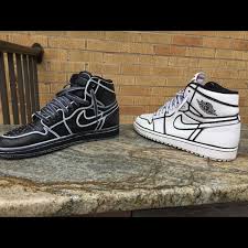 Jordan Shoes Custom Cartoon Jordan Poshmark Check out this fantastic collection of travis scott wallpapers, with 42 travis scott background images for your desktop, phone or tablet. custom cartoon jordan 1