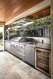 Every cooking area deserves an ample storage space, and an outdoor kitchen is no exception. 43 Cute And Smart Outdoor Kitchen Cabinets For Backyard Page 42 Of 43 Ladiesways Com Women Hairstyles Blog Outdoor Bbq Kitchen Outdoor Kitchen Design Outdoor Kitchen Patio