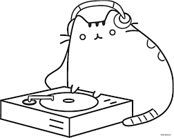 Coloring pages pusheen and food. Pusheen Cat Coloring Sheet Pages Pieces Print For Free Wonder Day Taco Halloween Dialogueeurope Coloring Home