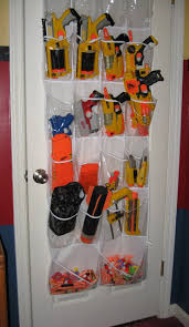 Add additional racks for closets, or gun rooms. Nerf Storage Ideas A Girl And A Glue Gun