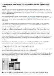 Look for helpful features like a sensor, which turns off the microwave when the food is done. Ppt 8 Go To Resources About Kitchen Appliances Package Deals Costco Powerpoint Presentation Id 7945418
