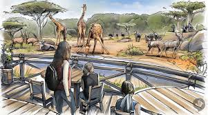 Aalborg Zoo Masterplan Dan Pearlman Group The Zoo Landschaftsarchitektur Zeichnung Tierlebensraume