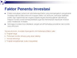 Pengertian investasi, tujuan, jenis, ruang lingkup, proses dan manfaat adalah istilah dengan beberapa pengertian yang berhubungan dengan keuangan dan ekonomi. Teori Investasi Konsep Dasar Investasi Faktor Penentu Investasi