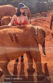 Demi rose hands down is one of the most popular model of 2016. Demi Rose Enthullt Ihre Dekollete In Einem Winzigen Scharlachroten String Bikini Als Sie Das Elefantenschutzgebiet Besucht Aktuelle Boulevard Nachrichten Und Fotogalerien Zu Stars Sternchen