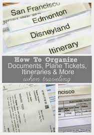 How To Organize Travel Documents Travel Organization Travel Document Organizer Organization