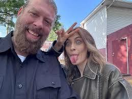 Prince and Paris Jackson with fans