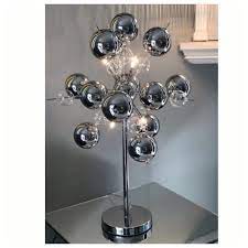 The floor lamps in this category are designed to provide good strong reading light, useful task lighting for hobbyist and crafters as well as fit in exceptional very well with today's contemporary environments. Funky Modern Silver Chrome Multi Ball Table Lamp Spheres Light Lamps Lighting Ebay
