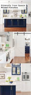 A Mix Of Finishes Showcase The Design Of This Kitchen Renner Door Style Omega Cabinets In A Pure Kitchen Cabinet Styles Kitchen Remodel Kitchen Inspirations