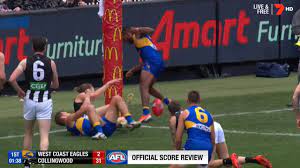 Collingwood have played in the most grand finals. Afl Grand Final 2018 West Coast Eagles V Collingwood Magpies Willie Rioli Goal