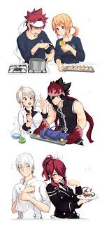 Pin De Grymione Em Food Wars Art Anime Casais De Anime Imagem De Anime