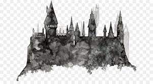In the magical world of harry potter, hogwarts is located in the highlands of scotland. Easy Castle Easy Hogwarts Drawing Novocom Top