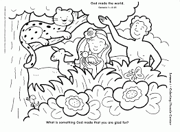 Includes images of baby animals, flowers, rain showers, and more. Creation Coloring Pages Coloring Home