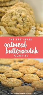 Oatmeal Butterscotch Cookies Best Oatmeal Cookie Recipe Recipe Oatmeal Butterscotch Cookies Oatmeal Cookie Recipes Homemade Cookies