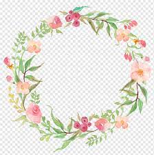 Pngtree provides millions of free png, vectors, clipart images and psd graphic resources for designers.| 1451580 Drawing Circular Wreath 18 Flower Watercolor Ring Png Pngwing