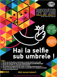 Poster Made For A Selfie Contest Under The Umbrellas Adwiser