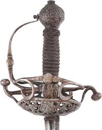 An English Cup Hilt Rapier C 1640 Small Sword Lockwood And Co Swords And Daggers