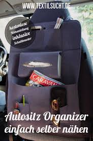 Autositz Organizer Selber Nahen Mit Paul Camper In 2020 Autositz Organizer Autositz Organizer Auto
