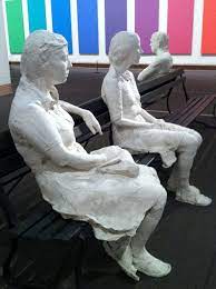 George segal's tableaux are reflections on the individual and on consumer society. George Segal Literature Art George Segal Modern Art Sculpture
