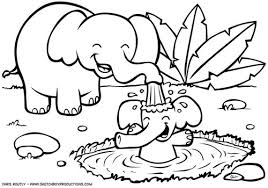 Simple police motorcycle coloring sheets. Coloring Pages Of Jungle Animals