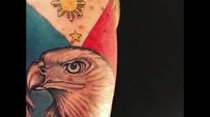 Filipino pride tattoo german flag tattoo pinoy tribal tattoo designs filipino chest tattoo filipino tribal tattoo leg filipino tribal tattoo strength filipino tribal tattoo meanings and symbols. Philippines Flag Tattoo Youtube