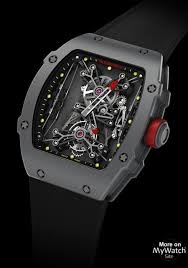 Ten years ago, the young tennis phenom and watchmaker richard mille became partners in the name of business, and soon formed an enduring friendship. Watch Richard Mille Rm 27 01 Tourbillon Rafael Nadal Rm 27 Carbon Nanotubes Velcro