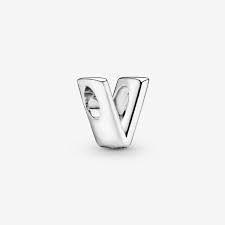 Your v alphabet stock images are ready. Buchstabe V Alphabet Charm Pandora