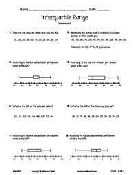 If you're seeing this message, it means we're having trouble loading external resources on our website. Interquartile Range Iqr Assessment In 2020 Assessment Teacher Resources School Resources