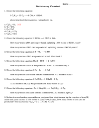 Https Www Tumwater K12 Wa Us Cms Lib Wa01001561 Centricity Domain 1375 Stoichiometry 20worksheet Pdf