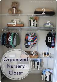 How to organize baby closet. How To Organize A Baby S Closet Baby Organization Baby Clothes Organization Nursery Closet Organization