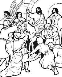 Jesus Bible Coloring Page Sunday School Coloring Pages Palm Sunday Bible Coloring Pages