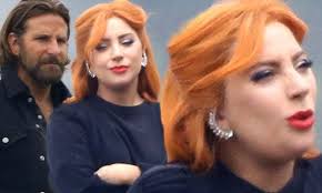 Lady Gaga Dyes Her Tresses A Fiery Color Lady Gaga Hair Lady Gaga Makeup Lady Gaga