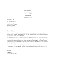 29 Best Nursing Resignation Letters & Samples - Templatearchive