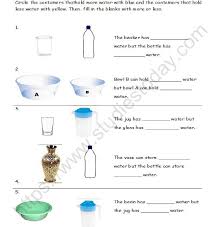 These worksheets for class 1 mathematics or 1st grade mathematics worksheets help students to practice, improve knowledge as they are an effective tool in understanding the subject in totality. Cbse Class 2 Maths Jugs And Mugs Worksheet