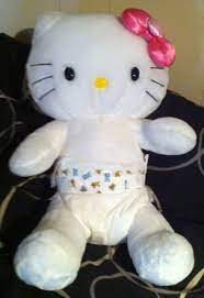 Mommy & me baby doll diapers 10 pack, dolls diaper. Hello Kitty In A Diaper By Bobcats Rule Fur Affinity Dot Net