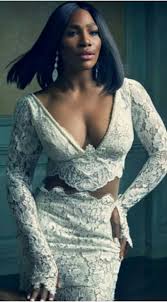 Image result for Serena Williams’Stunning wedding Dress