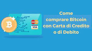 Come Comprare Bitcoin Con Carta Di Credito Visa Mastercard