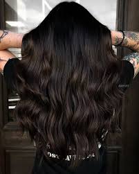 Instagram Dark Brunette Hair Black Hair Balayage Hair Styles